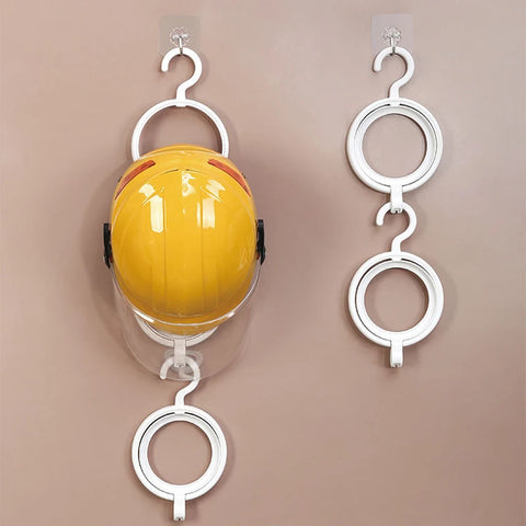 Hanging Wig Stand For Wigs White Black Wig Hanger For Multiple Wigs Durable Wig Holder For Salon Display Wall Wig Stand Holder