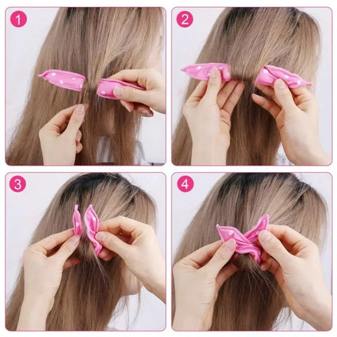 10PCS Magic Sponge Pillow Soft Hair Roller Flexible Foam&Sponge Hair Curlers Rollers DIY Salon Hair Care Styling Tools