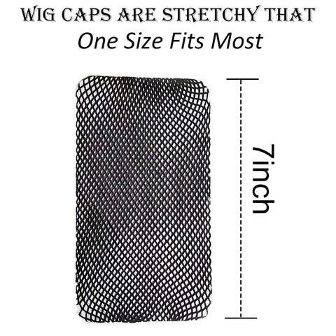 Black Hair Net Stretch Mesh Dome Woven Hat Wig Net Breathable Mesh Cap For Wig Accessories