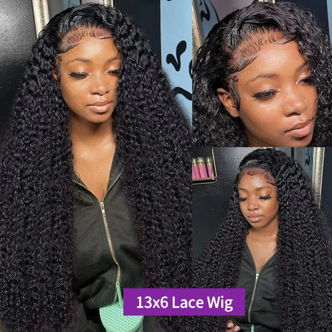 30 40 inch curly wig human hair wigs hd lace wig 13x6 lace frontal wig deep wave water wave cheap wigs on sale for women choice