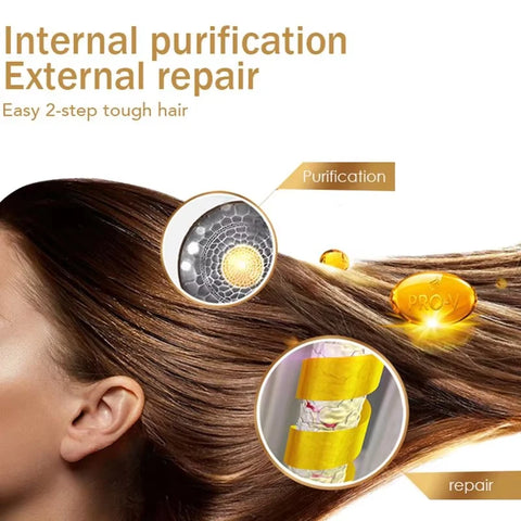 PURC Morocco Argan Oil Hair Mask For Frizzy Hair Instant Repair Damaged Smoothing Restore Shine Deep Nourishing Hair Care Mask