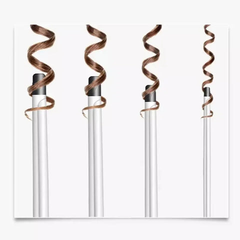 Hair Curling Iron 9mm Curler Wand Professional Curly Tongs Ceramic Electric SalonStyling Tool Small Crimping Iron Waves for Hair