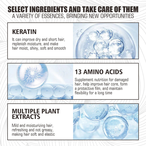 Magical Hair Mask 5 Seconds Repair Damage Frizzy Soft Smooth Shiny Hair Deep Moisturize Hair Treat Repair Hair Scalp Care 60g