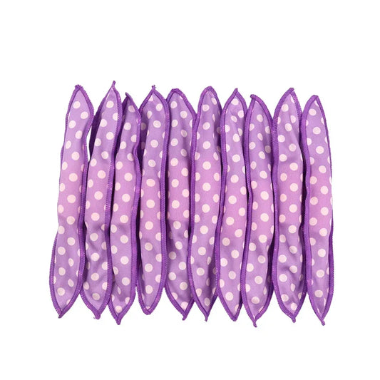10 Pcs/Lot Hair Curlers Soft Sleep Pillow Hair Rollers Set Best Flexible Foam and Sponge Magic DIY Hair Styling Tools