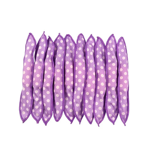 10 Pcs/Lot Hair Curlers Soft Sleep Pillow Hair Rollers Set Best Flexible Foam and Sponge Magic DIY Hair Styling Tools