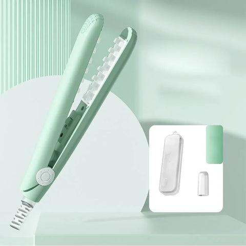 3D Grid Curler Mini Hair Curling Iron Hair Fluffy Splint Portable High Quality Ceramic Corn Perm Styling Tools