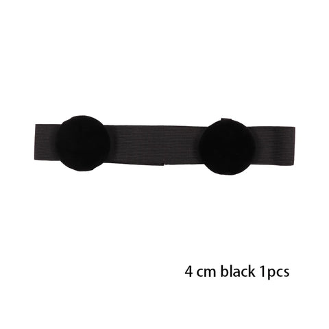 1Pcs Edge Melt Band For Lace Wigs With Ear Puff  Adjustable Elastic Headband With Ear Protector Wig Band With Ear Covers Purple