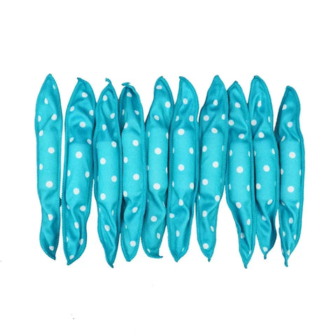 10 Pcs/Lot Hair Curlers Soft Sleep Pillow Hair Rollers Set Best Flexible Foam and Sponge Magic DIY Hair Styling Tools