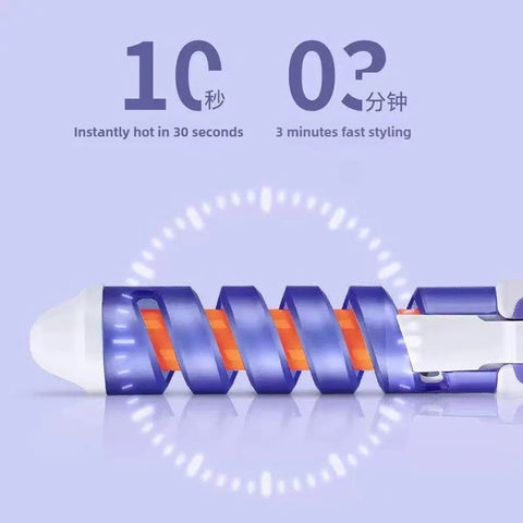 Professional Hair Curler Roller Magic Spiral Curling Iron Fast Heating Curling Wand Electric Hair Styler