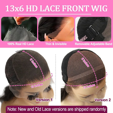 1B27 Highlight Colored Wig 13x6 HD Lace Frontal Human Hair Wig 34inch Body Wave Melt Skin 13x4 Full Frontal Wig Brazilian Hair