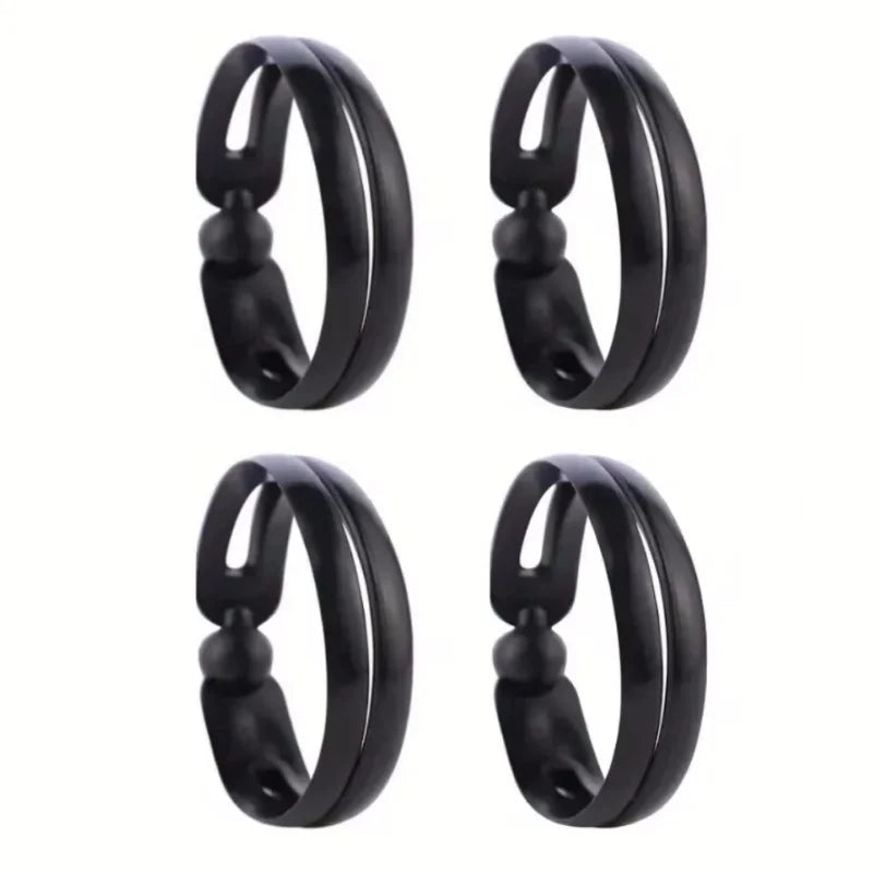 2/4pcs Magic Twist Donut Bun Clips Set Twist Curler Bun Shaper DIY Ring Style Ponytail Headbands Hairstyling Braiders Tools