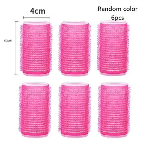 Hair Rollers Self Grip Hook Hair Curlers Heatless Hair Roller Dressing Curly Girl Method Curlers Sticky Styling Tools
