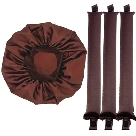 Heatless Curling Rod Headband No Heat Hair Rollers Sleeping Soft Flex Rod for Overnight Curls All Hair Types Styling Tools