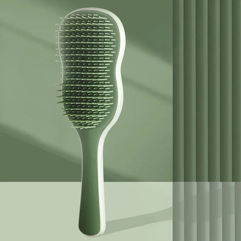 Anti-Detangling Hair Comb - Massage Features Fast Blow-Drying Curling Hair Brush Styling Tool for Efficient Hair Care