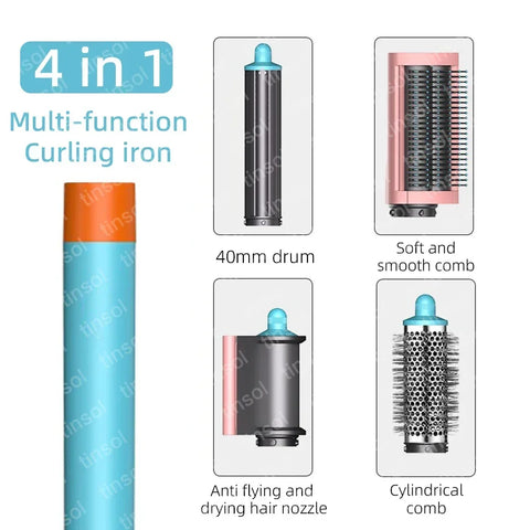 Tinsol 6 in1 Detachable with Comb AttachmentBlow DryerWith Comb for Voluminous Styles - Achieve Salon-Like Results at Home