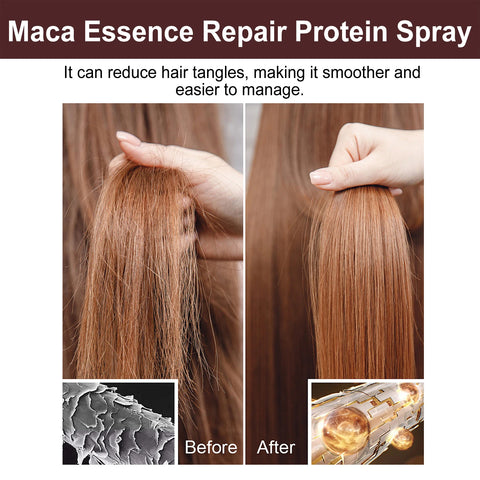 100ml Protein Leave-In Hair Care Spray Herbal Extract Moisturizing Deep Gentle Hair Care Oil Suitable For Dry And Damaged Hair