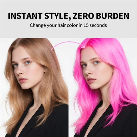 Temporary Hair Color Spray One-Time Hair Dyeing Instant Hair Salon Multi Color Hair Dye Makeup Chalk Washable DIY Party Styling