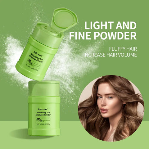 Dry Shampoo Powder Mattifying Root Fuller Looking Refreshing Hair Non-aerosol No White Cast Dry Shampoo Suitable for Women and M
