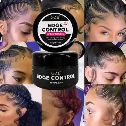 GZE Edge Control Frizz Control, Slick Styling, Flyaways, Wigs and Styling Edge Control, Hair Finishing Gel