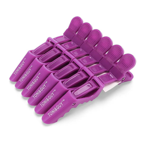6PCS Alligator Hair Clip Professional Hairdressing Clamps Barber Salon Styling Hairpins Plastic Hair Claw Hair Accessories