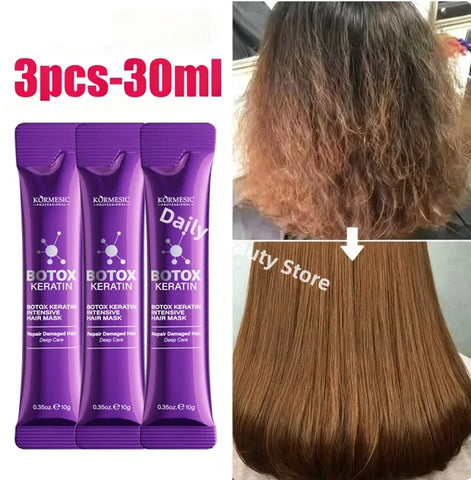 Magical Keratin Hair Mask 5 Seconds Repair Damaged Frizzy Hair Soft Smooth Shiny Nutrition Deep Moisturize Nourishing Hair Care
