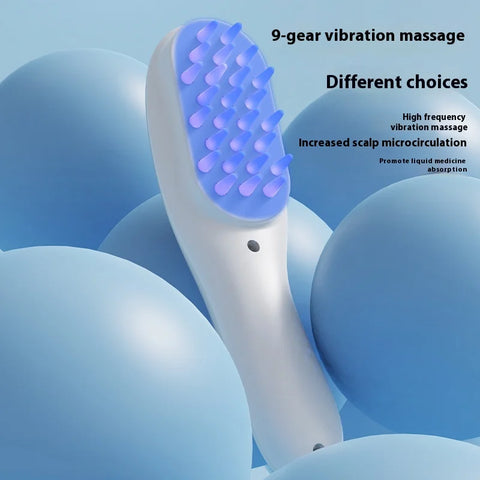 New Electric Massage Comb Scalp Meridian Comb Vibration Health Care Red Light Hair Health Care Comb Hair Care Comb Source