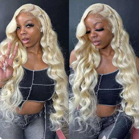 250 Density 613 Hd Lace Frontal Wig 13x6 Body Wave Human Hair Wigs 13x4 Transparent Lace Honey Blonde Glueless Wigs For Women