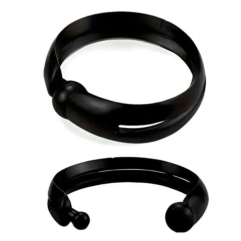 4pcs Magic Twist Donut Bun Clip DIY Ponytail Hair Styling Tools Black Mushroom Head Hair Reel for Bobo and Ball Head Hairstyles