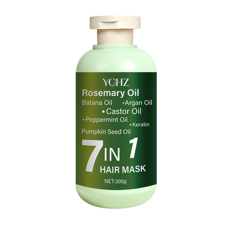 7-in-1 Deep Hair Mask, Prevents Breakage, Nourishes and Softens Dry Hair, Ingredients Include Argan Oil and Biotin Keratin - 300g