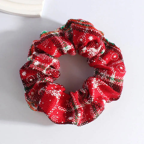 Creative Christmas Color Hairball Hoop Woman High Quality Head Rope Velvet Hairwear Festival Atmosphere Girls Hair Accessories