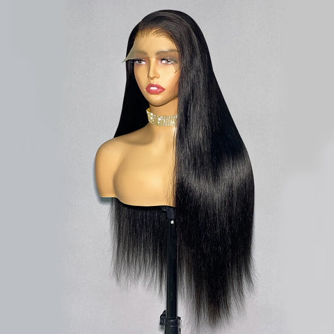 Ready To wear 7x6 Lace Front Wigs Pre Plucked 6*7 Straight Lace Front Wigs Glueless Lace Straight Human Hair Wigs for Woman