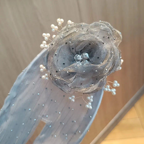 Deft Bun Hair Bands Women Knotted Wire Headband Twist Maker Print Hair Tool