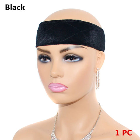 No-Slip Velvet Wig Grip Band for Lace Front Women's Stylish Hair Accessory Comfortable Headbands to Secure Your Wig