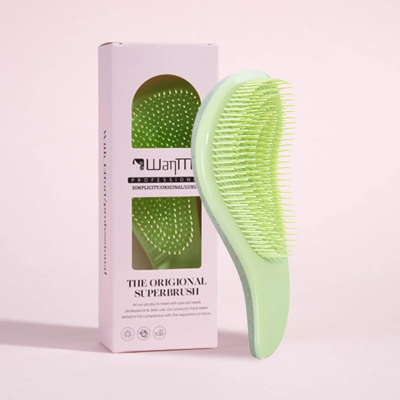 Magic Detangling Boxed Hair Comb Anti Static Hairdressing Comb Girls Hair Comb Scalp Massage Hair Comb Barber Hair Accessories