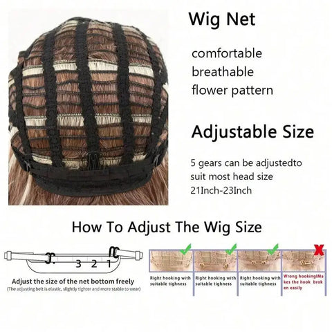 MSIWIGS Blonde Wig Synthetic Long Curly Hair Wigs for Women Fluffy Hairstyle Wave Ombre Wig Costume Carnival Party
