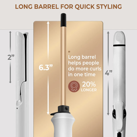 Hair Curling Iron 9mm Curler Wand Professional Curly Tongs Ceramic Electric Hair Curler Salon Styling Tools Small Crimping Iron
