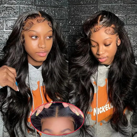 Body Wave Glueless Wig Human Hair Ready To Wear 5x5 Hd Lace Closure Wig Loose Body Wave 13x6 Human Hair Wigs 13x4 Frontal Wig