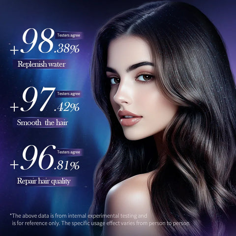 SADOER Star Flash Hair Mask Repair Damaged Hair Reduce Split Ends Oil Control Moisturizing Smooth Hair Treatment Masks