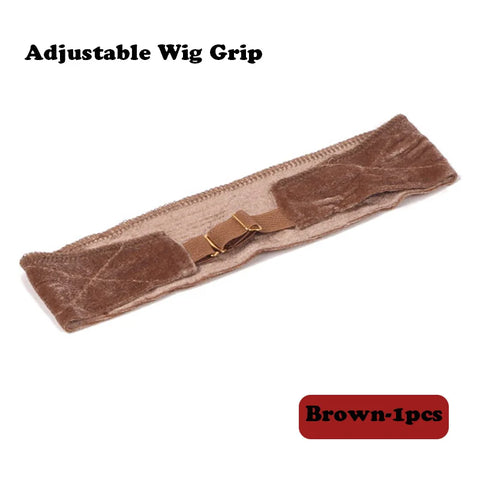 Silicon Wig Band Elastic Wig Grip Brown Transparent Black Headband For Fix Wigs Beige Hair Band Without Gel Or Glue Non Slip