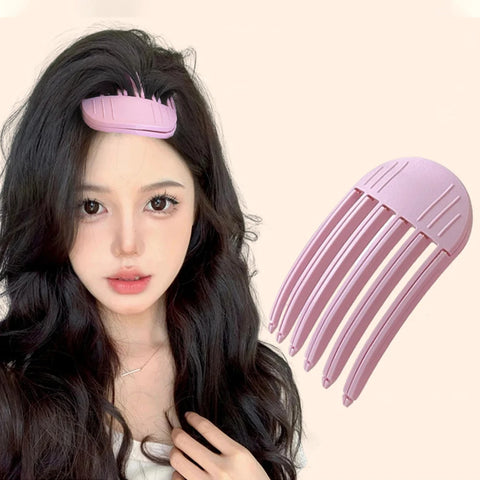 Set Fluffy Hairpin Curling Bangs Clips Hair Roots Volumizing Hair Clips Women Curling Fixed Shape Fashion Volume Hair Roller
