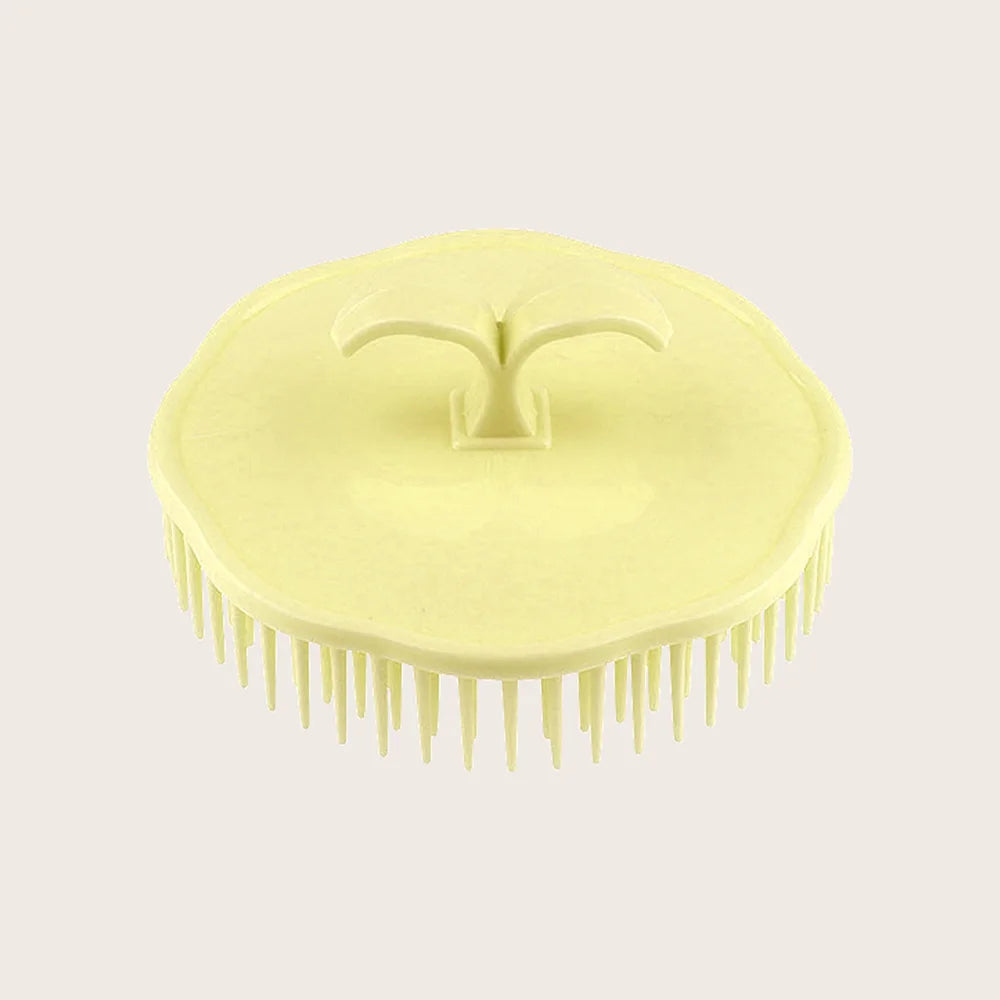 Handheld Silicone Head Wash Clean Care Hair Root Itching Scalp Massage Comb Shower Brush Shampoo Brush