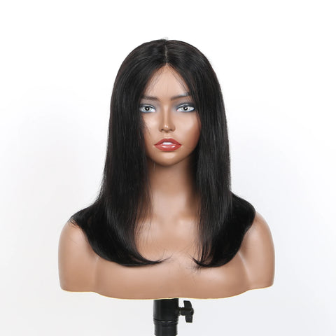 Wear And Go Glueless Wig 7x6 Bone Straight Lace Frontal Wig Human Hair Pre plucked 13x4 Transparent Lace Front Wig 180%