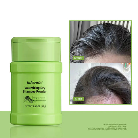 Dry Shampoo Powder Mattifying Root Fuller Looking Refreshing Hair Non-aerosol No White Cast Dry Shampoo Suitable for Women and M