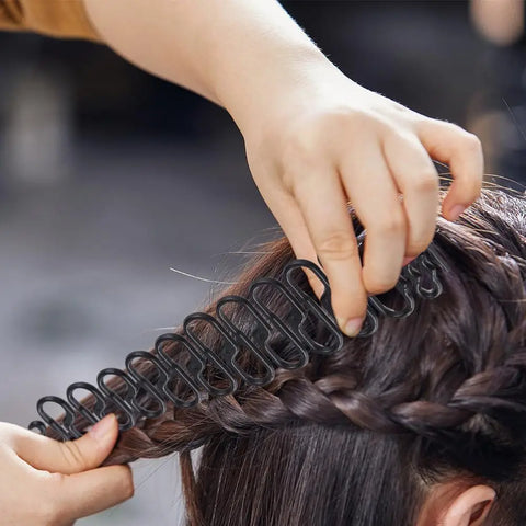 DIY Hair Braiding Hair Roller Magic Twist Curler Styling Braiding Tool Bun Maker