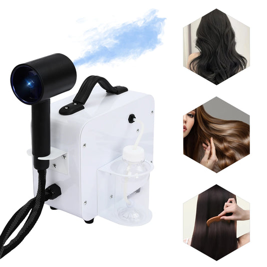 Hair Steamer Handheld with 11oz Water Tank Steam Machine Water Gun Professional Hair Steamers for Family Hair Salon Beauty Salon