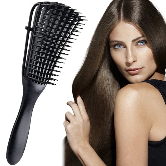 1Pcs Scalp Massage Detangling Brush Anti-Static Smooth Removes Hair Knots Comb For Salon Hairdressing Tools