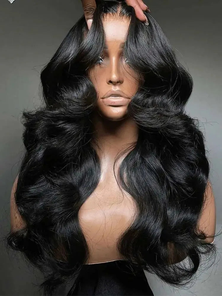 High Density Body Wave 13x6 Hd Lace Frontal Wig Human Hair Wigs Glueless 30 40 Inch Pre Plucked 13x4 Lace Front Wigs For Women