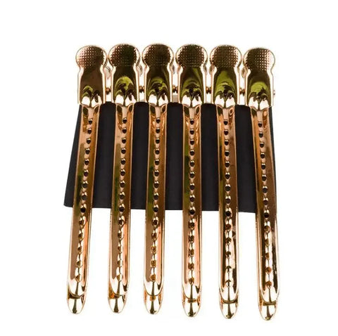 12pcs Alligator Hair Clips Hairdressing Clamps Claws Barber Sectioning Clip Crocodile Hairpin Hair Styling Tools pince cheveux