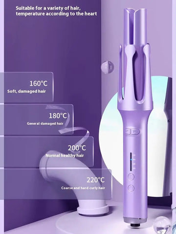Automatic Curler 32mm Automatic Rotating Ceramic Curler Professional Curling Wand Curler