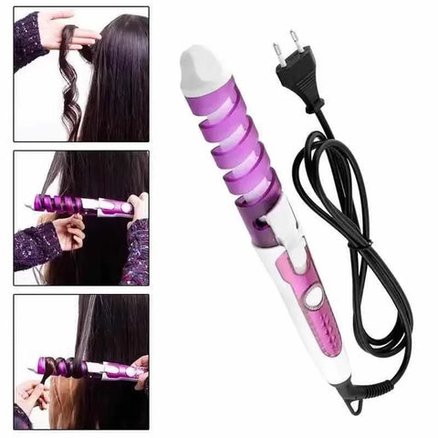 Professional Hair Curler Roller Magic Spiral Curling Iron Fast Heating Curling Wand Electric Hair Styler